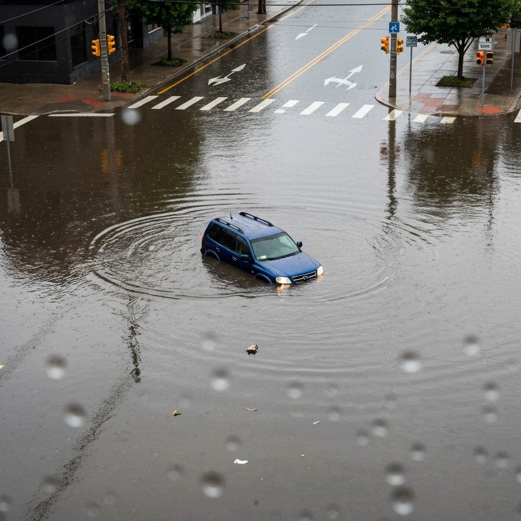 City Announces 'Bring Your Own Boat' Policy For Flooded Intersections